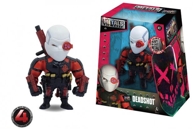 Metal Die Cast - Deadshot M21 Suicide Squad 4 INCH 