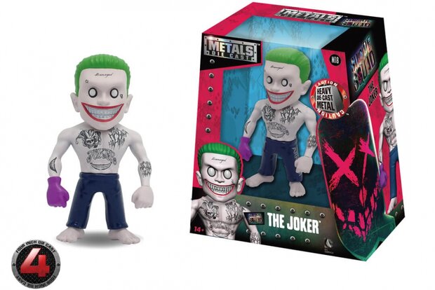 Metal Die Cast - The Joker M18 Suicide Squad 4 INCH 