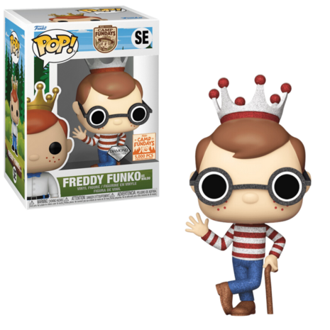 Funko POP! Freddy Funko as Waldo Diamond SE Camp FunDays 2023 Vaulted 