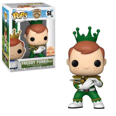 Funko POP! Freddy Funko as Green Ranger SE Camp FunDays 2023 Vaulted 