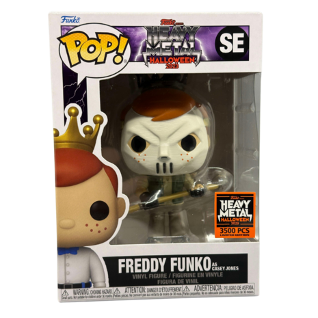 Funko POP! Freddy Funko as Casey Jones SE Heavy Metal Halloween 2023 Vaulted 