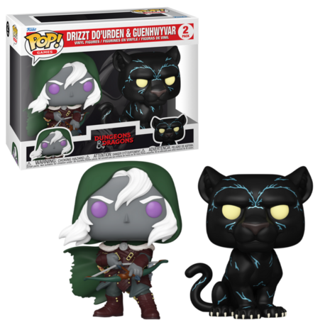 Funko POP! Drizzt Do’Urden & Guenhwyvar 2-Pack Dungeons & Dragons Pre-Order