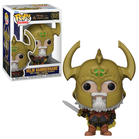 Funko POP! Helm Hammerhand 1835 The War of Rohirrim LOTR Pre-Order