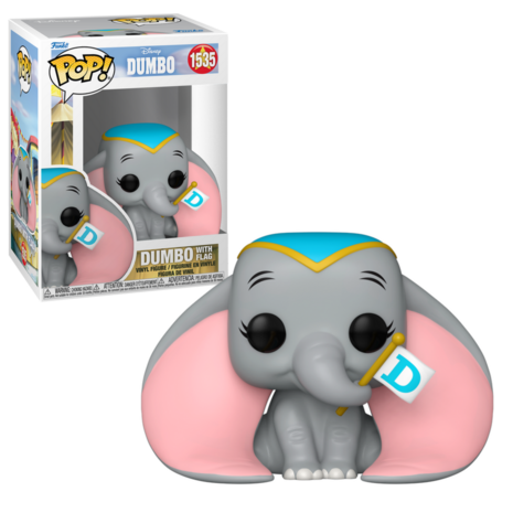 Funko POP! Dumbo with Flag 1535 Disney Dumbo Pre-Order