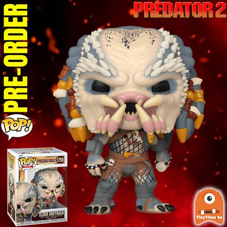 Funko POP! Elder Greyback 1750 Predator 2 Pre-Order