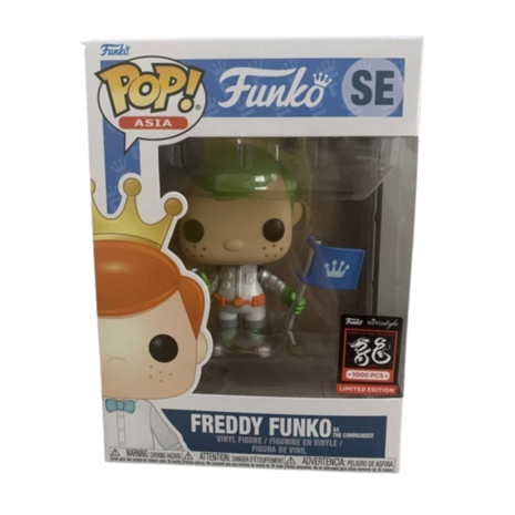 Funko POP!Freddy Funko as The Commander Mindstyle Year of the Dragon 1000pcs Limited Edtion Vaulted 