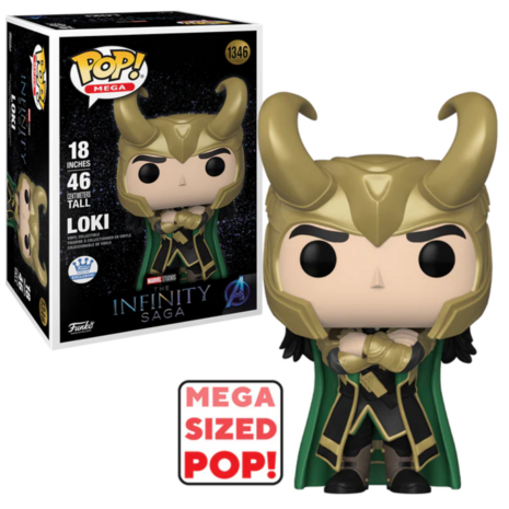 Funko POP! LOKI 18 INCH (45 cm) 1346 AVENGERS: THE INFINITY SAGA Marvel Exclusive