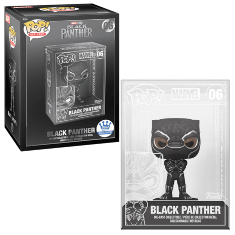 Funko POP! Marvel Die-Cast Black Panther (chance on chase)