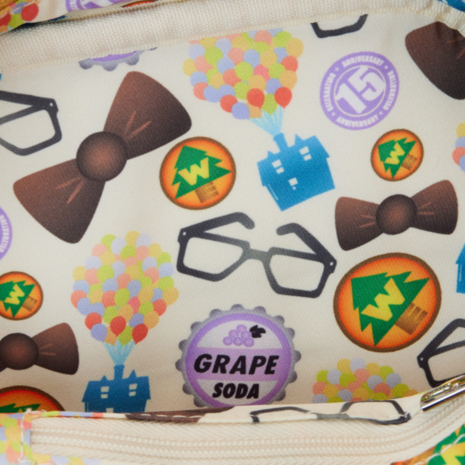 LOUNGEFLY Pixar -Up 15th Anniversary Dug Crossbuddies Bag