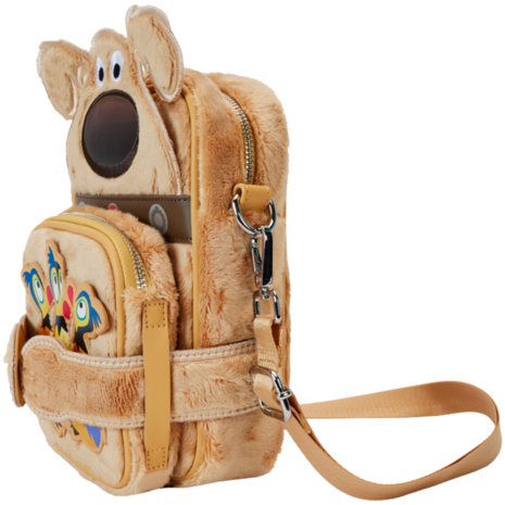 LOUNGEFLY Pixar -Up 15th Anniversary Dug Crossbuddies Bag