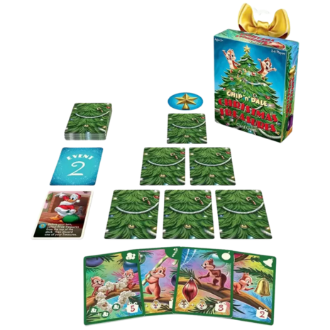 Funko Disney Chip n Dale Christmas Treasures Card Game