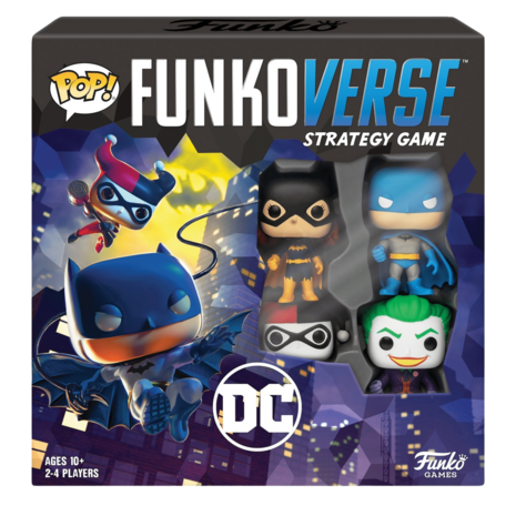 Funko DC COMICS - Funkoverse 100 4-Pack - Base Set 'UK' Game