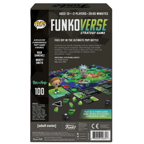 Funko RICK AND MORTY - Funkoverse 100 2-Pack - Expandalone 'UK' Game