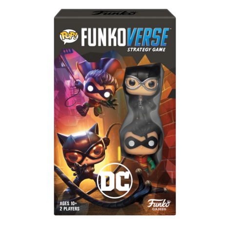 Funko DC COMICS - Funkoverse 101 2-Pack - Expandalone Catwoman 'UK' Game