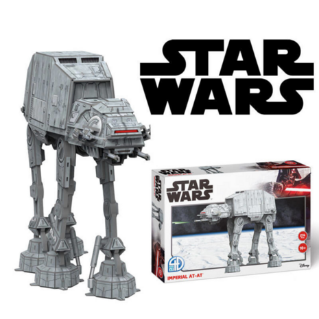 4D Model Kit Star Wars Imperial AT-AT 214pcs