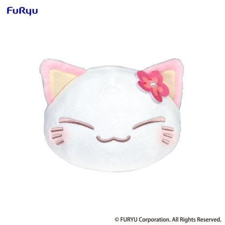 Nemuneko Cat Figure PINK SOFT PLUSH TOY 18 CM