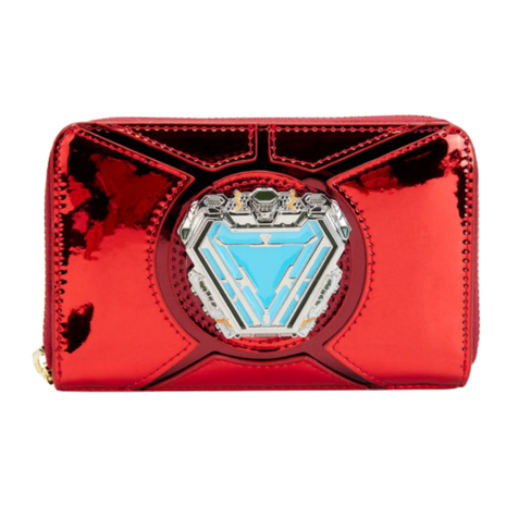 LOUNGEFLY Marvel - Iron Man 15Th Anniversary Cosplay Zip Around Wallet