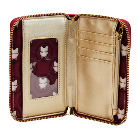 LOUNGEFLY Marvel - Iron Man 15Th Anniversary Cosplay Zip Around Wallet