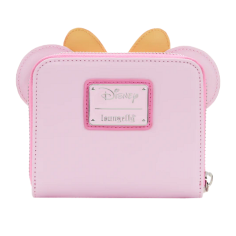 LOUNGEFLY DISNEY - Minnie Mouse Pastel Ghost Glow in The Dark Wallet