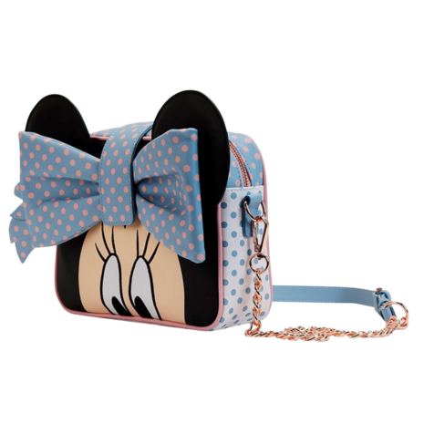 LOUNGEFLY Disney - Crossbody Bag Minnie Pastel Color Dots