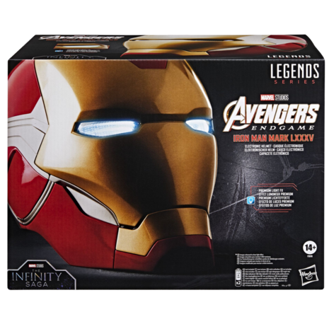 Marvel Legends Series: Iron Man Premium Electronic Helmet (Avengers: Endgame) Mark LXXXV Replica: 1/1