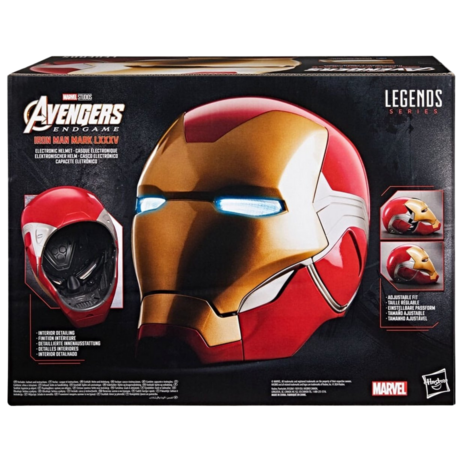 Marvel Legends Series: Iron Man Premium Electronic Helmet (Avengers: Endgame) Mark LXXXV Replica: 1/1