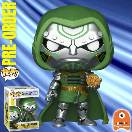 Funko POP! Doctor Doom 1064 Marvel Rivals Pre-Order