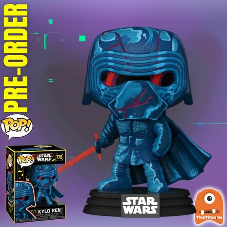 Funko POP! Kylo Ren Retro 770 Book of Boba Fett Star Wars Pre-Order