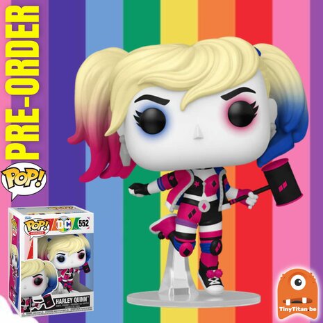 Funko POP! Harley Quinn 552 DC PRIDE Pre-Order