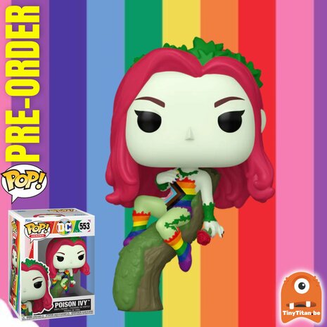 Funko POP! poison Ivy 553 DC PRIDE Pre-Order