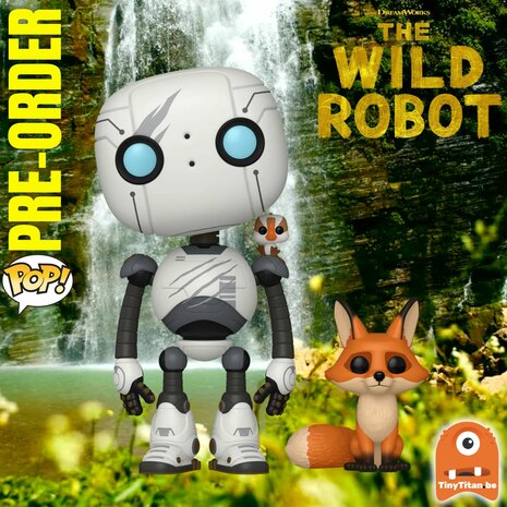 Funko POP! Roz w/ Brightbill - Wild Robot Pre-Order