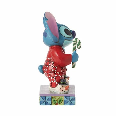 Disney Traditions Christmas PJs Stitch Figurine