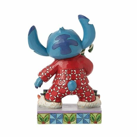 Disney Traditions Christmas PJs Stitch Figurine