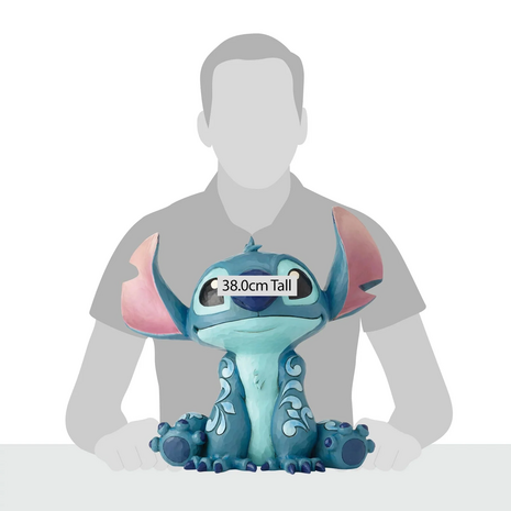 Disney Traditions Big Trouble (Stitch Statement Figurine)