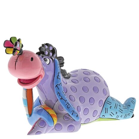 Disney BRITTO Eeyore with Butterfly Mini Figurine