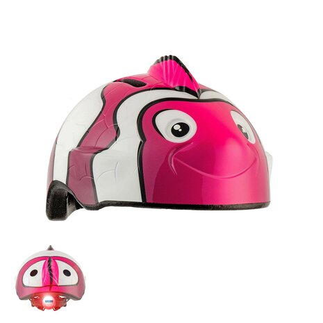 Crazy Safety - Fish Bicycle Helmet - Pink