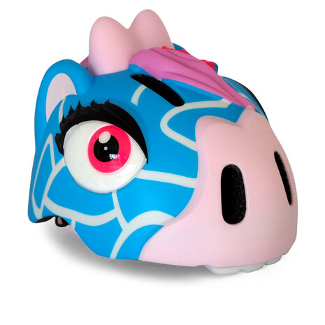 Crazy Safety -  Giraffe Bicycle Helmet - Blue