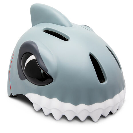 Crazy Safety - Shark Bicycle Helmet - Grey