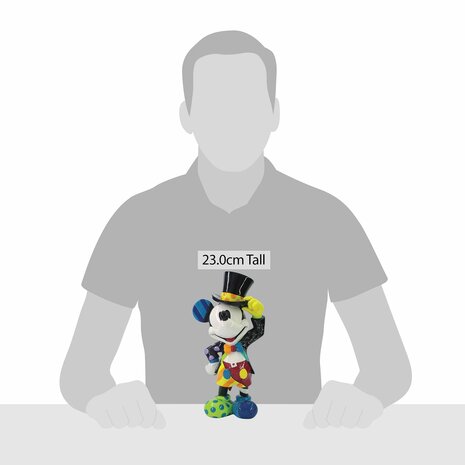 Disney BRITTO Mickey Mouse with Top Hat Figurine