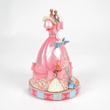 Disney Traditions A Dress for Cinderelly (Cinderella's Dress Musical Figurine)