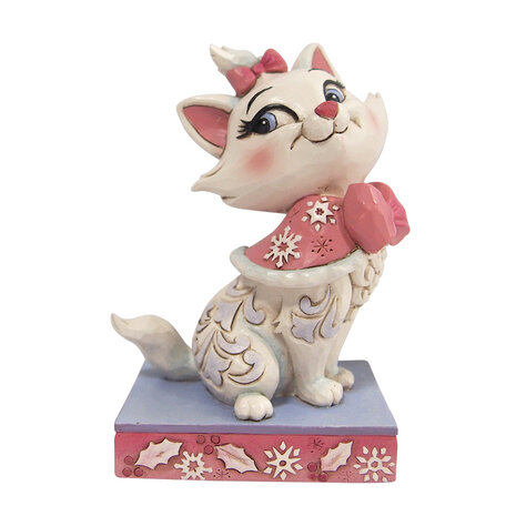 Disney Traditions Marie Christmas Figurine