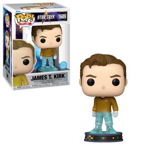 Funko POP! James T Kirk Glitter 1689 Star Trek Transporter Pre-Order