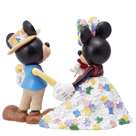 Disney Showcase Collection - Mickey & Minnie Botanical Figurine