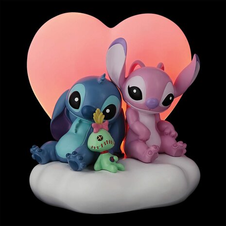 Grand Jester Studios - Light up Stitch and Angel Scene