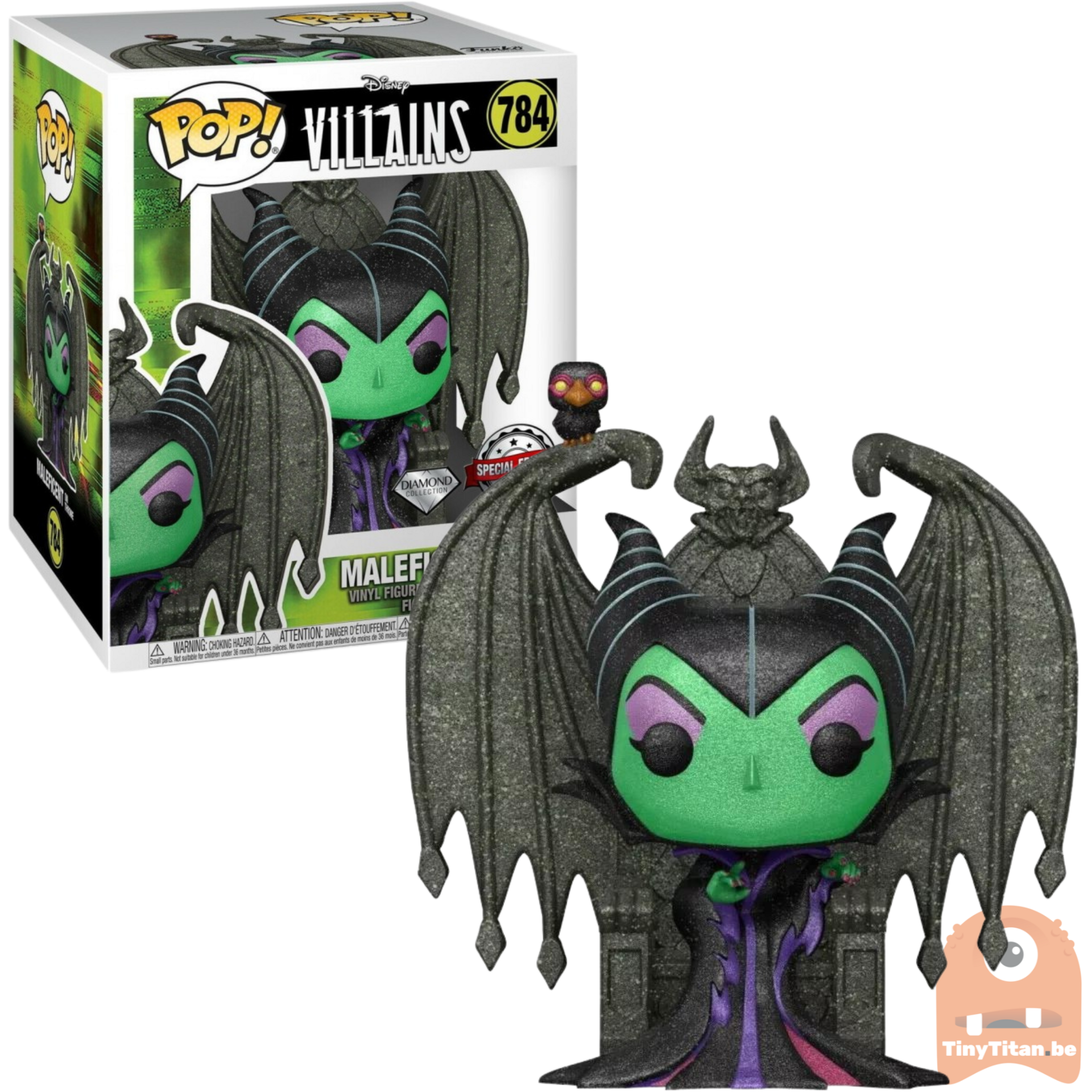 POP! Disney Maleficent on Throne Diamond Glitter Collection 784