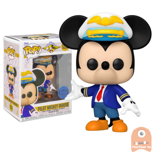 POP! Disney Mickey Pilot Blue Suit 1232 D23 Expo Exclusive LE - Funko ...