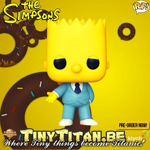 Funko POP! Mafia Bart - The Simpsons Pre-Order - Funko POP! - Tiny Titan