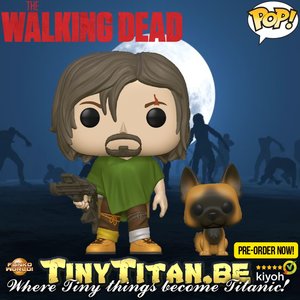 Funko POP! Daryl w/ Dog - The Walking Dead Pre-order - Funko POP